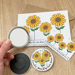 Danke, dass Du mir beim Wachsen geholfen hast Kart inkl. Umschlag