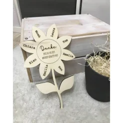 Danke, dass du uns beim Wachsen geholfen hast | Abschiedsgeschenk | Geschenk Erzieherin Tagesmutter | Kindergarten | Gru