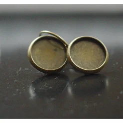 Danke Ohrringe und Ringe Cabochonschmuck verschiedene Fassungen Danke, dass du für mich da bist