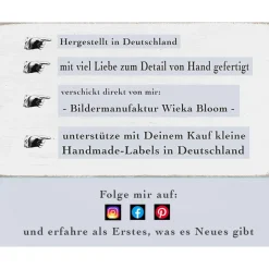 DEIN WUNSCHTEXT, Holzblock Holzschild, personalisierbare minimalistische Wanddeko zum Aufhängen oder Hinstellen