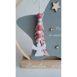 Deko für Sternenkinder | Holzstern für Sternenkind | Erinnerung an verstorbenes Kind | Andenken Fehlgeburt