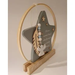 Deko für Sternenkinder | Holzstern für Sternenkind | Erinnerung an verstorbenes Kind | Andenken Fehlgeburt