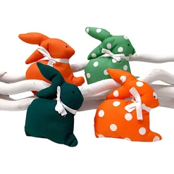 Deko Hasen im 4er Set, Oster Deko