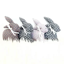 Deko Hasen im 4er Set, Oster Deko