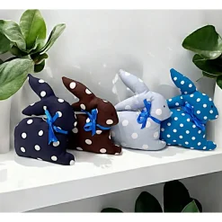 Deko Hasen im 4er Set, Osterdeko