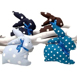 Deko Hasen im 4er Set, Osterdeko