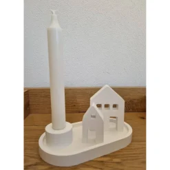 Deko Häuschen Set mit Kerze Keraflott