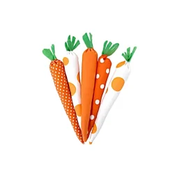 Deko Karotten aus Stoff, 5 Stoff Karotten, Osterdeko, Frühlingsdeko