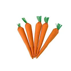 Deko Karotten aus Stoff, 5 Stoff Karotten, Osterdeko, Frühlingsdeko