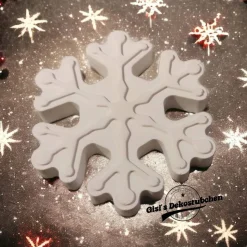 Deko Keramik Schneeflocke
