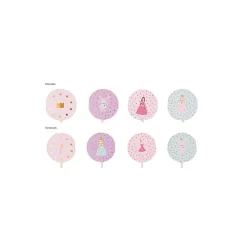 Deko Picker Prinzessin 24 Stück