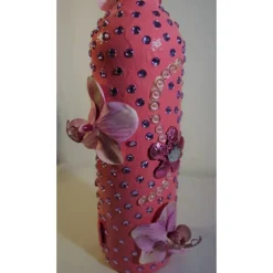 Dekoflasche Geldgeschenk BEAUTY QUEEN Upcycling Flasche Geschenk Frauengeschenk zu Weihnachten Geburtstag Valentinstag M