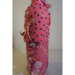 Dekoflasche Geldgeschenk BEAUTY QUEEN Upcycling Flasche Geschenk Frauengeschenk zu Weihnachten Geburtstag Valentinstag M