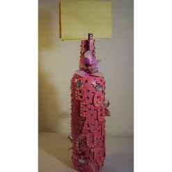 Dekoflasche Geldgeschenk BEAUTY QUEEN Upcycling Flasche Geschenk Frauengeschenk zu Weihnachten Geburtstag Valentinstag M