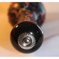 Dekoflasche RUBINROT Upcycling Flasche Geschenk Frauengeschenk zu Geburtstag Valentinstag Muttertag Geldgeschenk