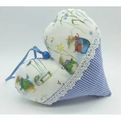 Dekoherz, Weihnachtsdeko, Adventsdekoration, Herz, Wintermäuse, Wintertraum, Unikat