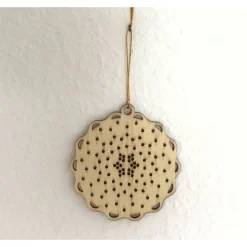 Dekohänger 2er Set für Weihnachten aus Holz von Hobbyhaus