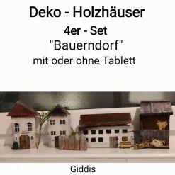 Deko-Holzhaus, 