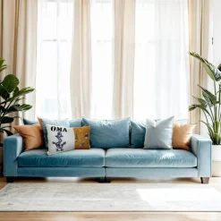 Dekokissen Oma Anker - Maritim - Geschenk - Oma & Opa - Kissen