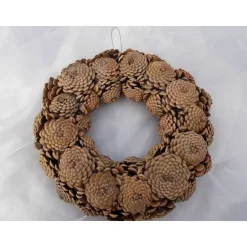 Dekokranz  Zapfenkranz Kiefer natur - robust und ehrlich ...