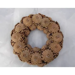 Dekokranz  Zapfenkranz Kiefer natur - robust und ehrlich ...