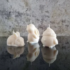 Dekoration für Ostern I Ostern Kerzen I Hasen Kerze I Osterei I Ostertisch I Geschenk I Sojawachs I Handgefertigt