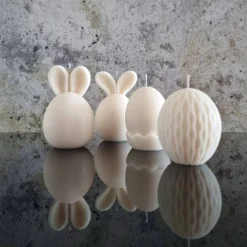 Dekoration für Ostern I Ostern Kerzen I Hasen Kerze I Osterei I Ostertisch I Geschenk I Sojawachs I Handgefertigt