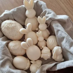Dekoration für Ostern I Ostern Kerzen I Hasen Kerze I Osterei I Ostertisch I Geschenk I Sojawachs I Handgefertigt