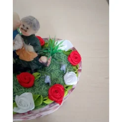 Dekoration Geldgeschenk Diamantene Hochzeit – Geschenkbox zur 60-jährigen Ehe mit Gedicht