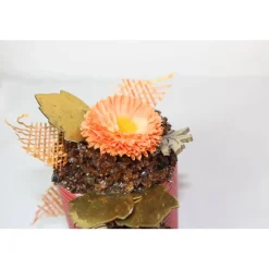 Dekoration GOLDBLÄTTCHEN Betonobjekt Dose Raumdekoration Tischdekoration Briefbeschwerer