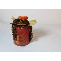 Dekoration GOLDBLÄTTCHEN Betonobjekt Dose Raumdekoration Tischdekoration Briefbeschwerer