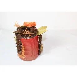 Dekoration GOLDBLÄTTCHEN Betonobjekt Dose Raumdekoration Tischdekoration Briefbeschwerer