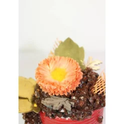 Dekoration GOLDBLÄTTCHEN Betonobjekt Dose Raumdekoration Tischdekoration Briefbeschwerer