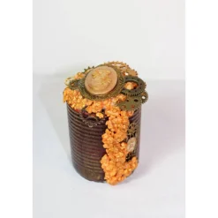 Dekoration KAMEE Betonobjekt Dose Raumdekoration Tischdekoration Steampunk Briefbeschwerer