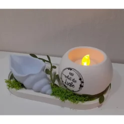 Dekorationsset | maritim | Teelichthalter | Meer | Geschenkidee