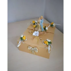 Dekorative Geschenkbox zur Goldenen Hochzeit – Kreative Geldgeschenk-Idee zur Goldhochzeit