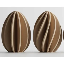 Dekorative Ostereier | Moderne Osteranhänger Ei | Minimalistische Frühlingsdeko | Osterstrauch Anhänger | Osterdeko