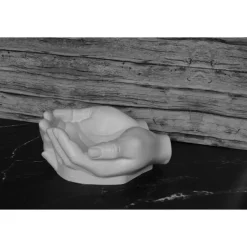 Dekoschale Hände aus Beton – Handgefertigte Schale, feuchtigkeits- & frostbeständig