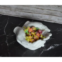 Dekoschale Hände aus Beton – Handgefertigte Schale, feuchtigkeits- & frostbeständig