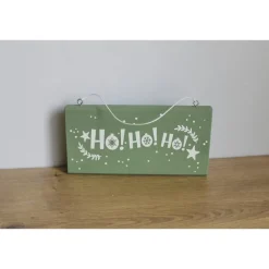Dekoschild "Ho Ho Ho" zum Aufhängen aus der Manufaktur Karla