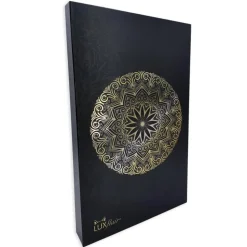 Deluxe Adventskalender "Black Edition", mit Räucherstäbchen und Räucherkegeln, Wert EUR 90,00
