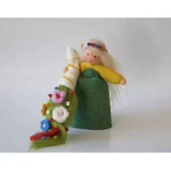 Der Frühling - Blumenkind - Jahreszeitentisch - Waldorf Art - Art.Nr.FR4