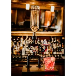 Der Kellner – Handgefertigtes Weihnachtsgeschenk aus Edelstahl | Geschenkidee für Männer & Freund | Mini Barkeeper DE