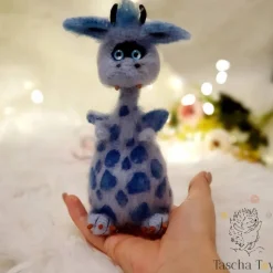 Design Drache gehäkelt,  Drache Spielzeug, Dekoration Wohnen Drache, Drache Goscha uns Antoscha Dekor Wohnidee