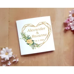 Design Geometric Heart Printable DIY