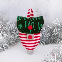 Desinfektionsmittel Anhänger / Handgeltasche mit Karabiner HO-HO-RINGEL - Weihnachten, Advent | RÄUBERKIND