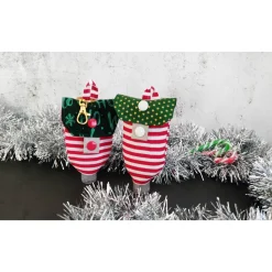 Desinfektionsmittel Anhänger / Handgeltasche mit Karabiner HO-HO-RINGEL - Weihnachten, Advent | RÄUBERKIND