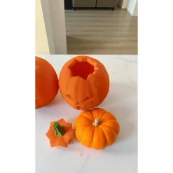 3D-gedruckte Halloween-Kürbisse aus PLA – Nachhaltige Jack-o’-Lantern-Deko