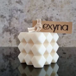 Diamond I Bubble Cube I Diamant Kerze I Sojawachs I Geschenkbox I Personalisiert I Home Decor I Vegan I Handmade