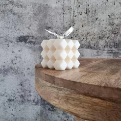 Diamond I Bubble Cube I Diamant Kerze I Sojawachs I Geschenkbox I Personalisiert I Home Decor I Vegan I Handmade